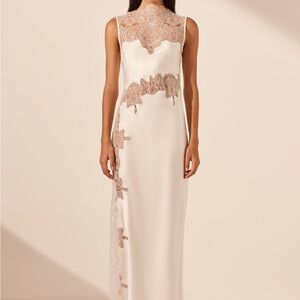 Shona Joy Stratus Lace High Neck